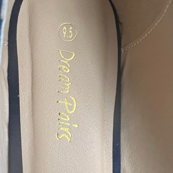 Dream Pairs Navy Suede Shoes NEW - Picture 4 of 6